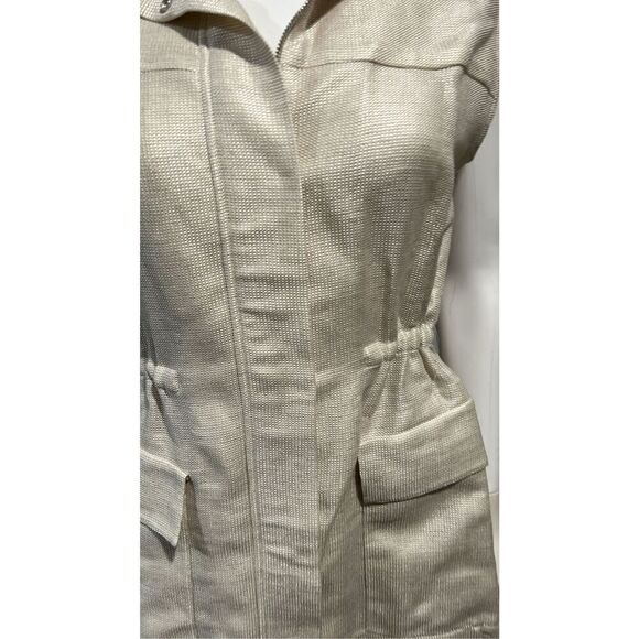 Akris Linen Sleeveless Vest Size 8 - Picture 5 of 9